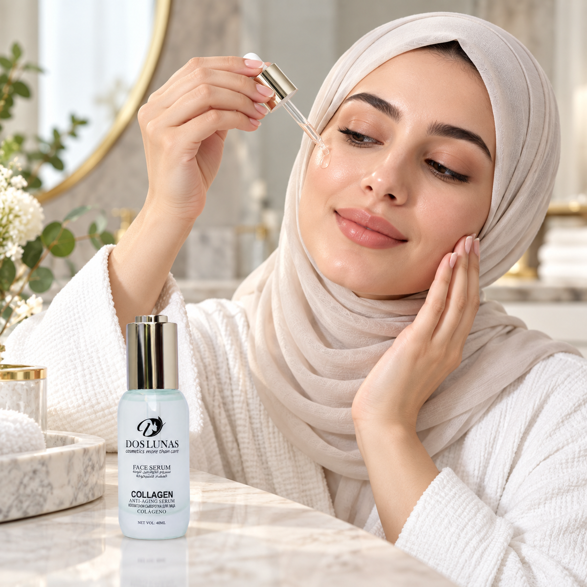 سيروم الكولاجين من دوس لوناس 40 مل — طريقة الاستخدام