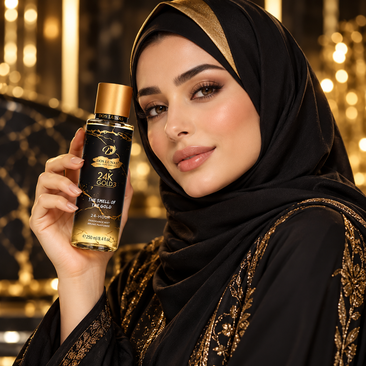 صورة توضيحية لتركيبة معطر 24K Gold 3 من DOS LUNAS
