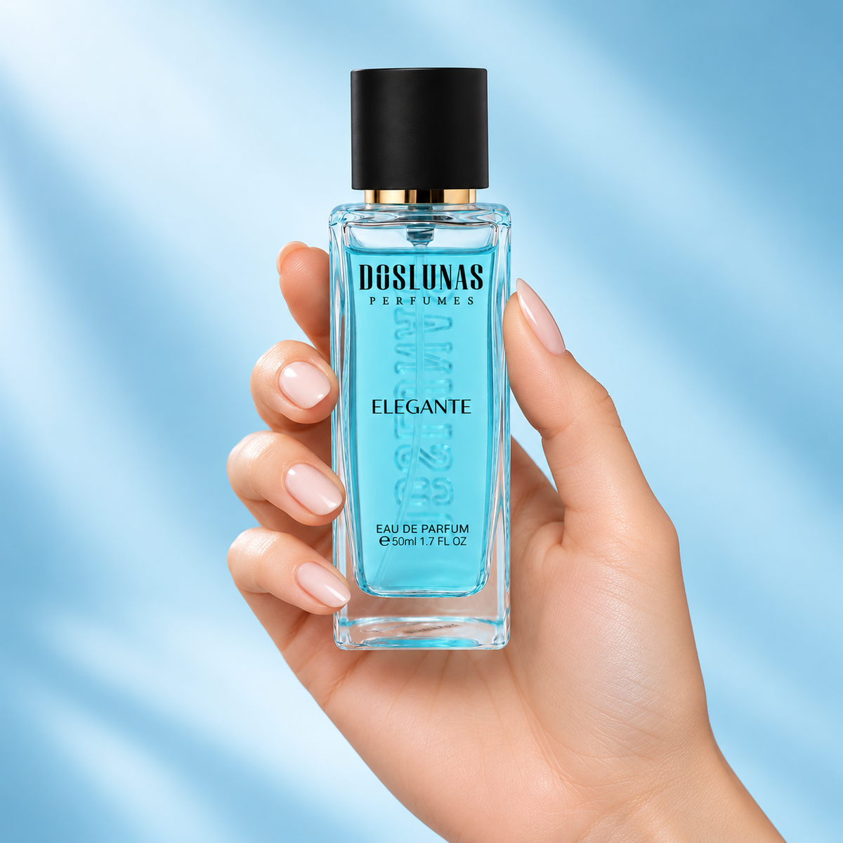 زجاجة عطر DOS LUNAS Elegante 91 أو دو بارفان ممسوكة باليد