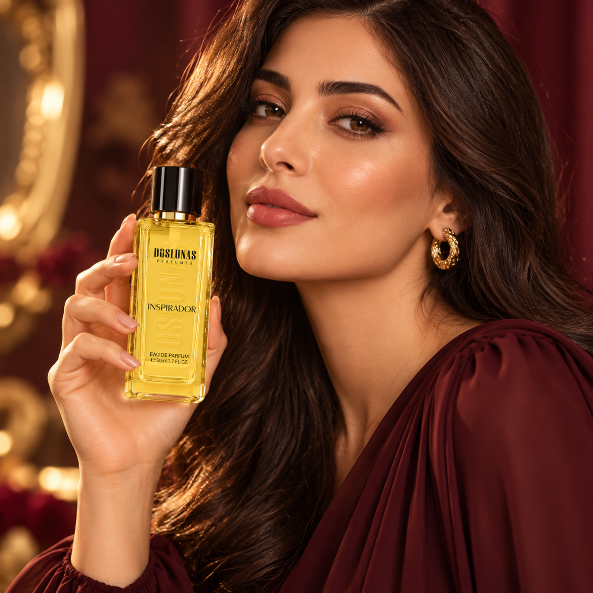عرض إضافي لزجاجة عطر DOS LUNAS Inspirador 31 أو دو بارفان سعة 50 مل