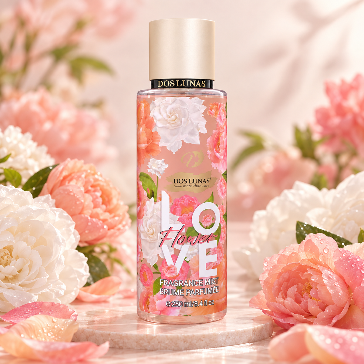معطر Love Flower للاستخدام على الشعر والجسم من DOS LUNAS