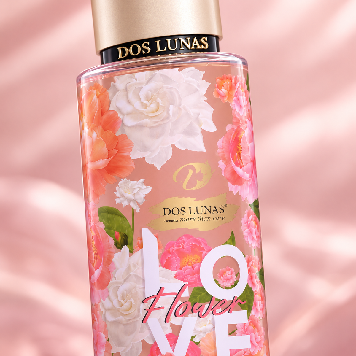 عبوة معطر Love Flower من DOS LUNAS للشعر والجسم — 250 مل