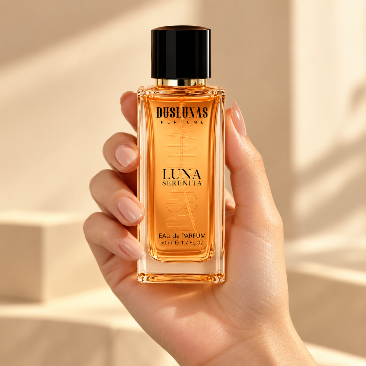 زجاجة عطر DOS LUNAS Luna Serenita أو دو بارفان ممسوكة باليد