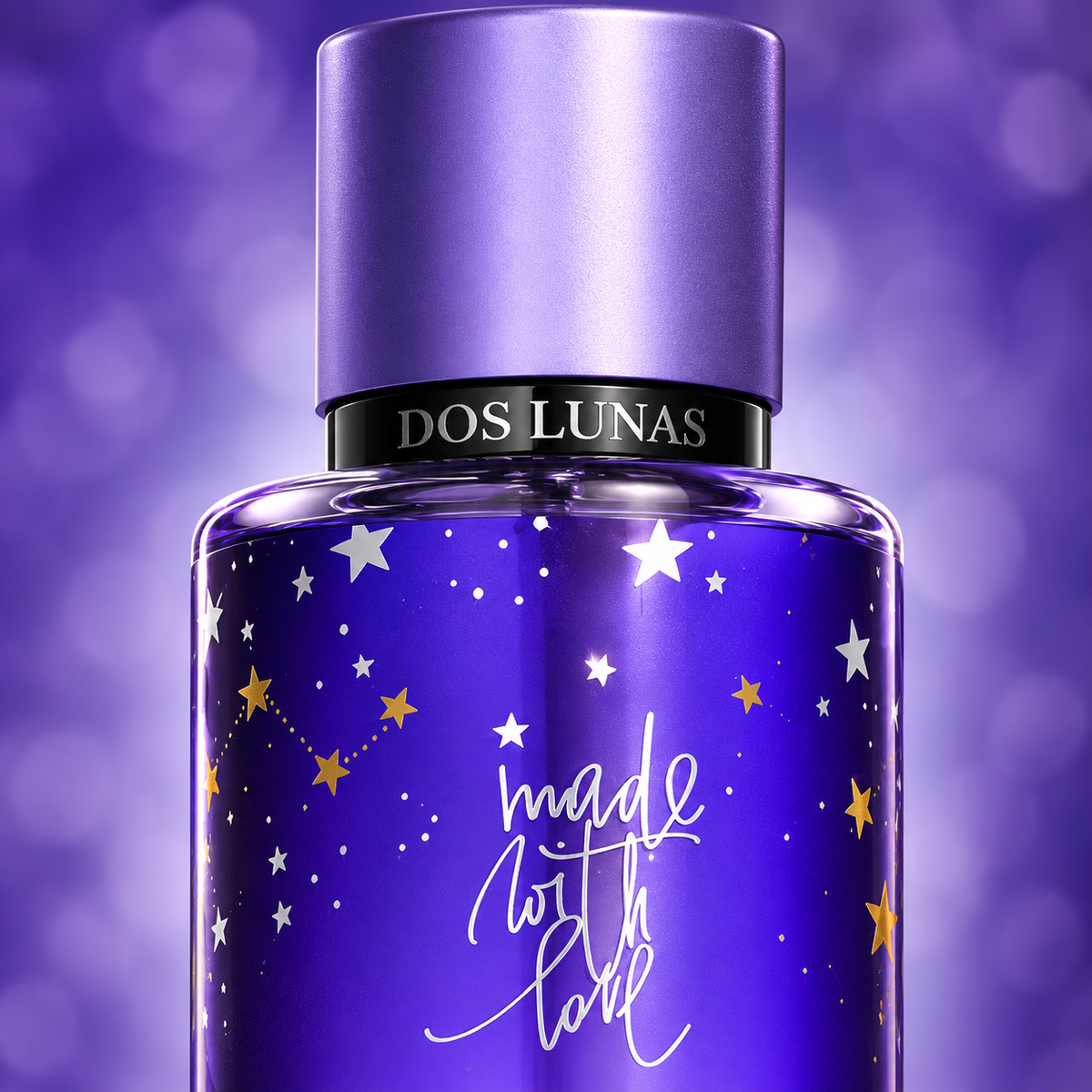 صورة تسويقية لمعطر Made With Love Stars من DOS LUNAS 250 مل