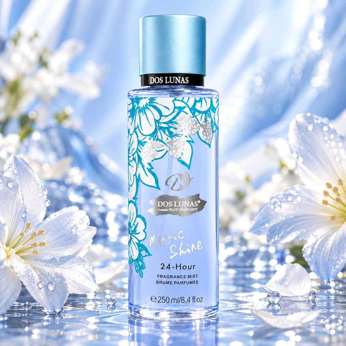 رذاذ معطر الشعر والجسم Magic Shine Blue من DOS LUNAS