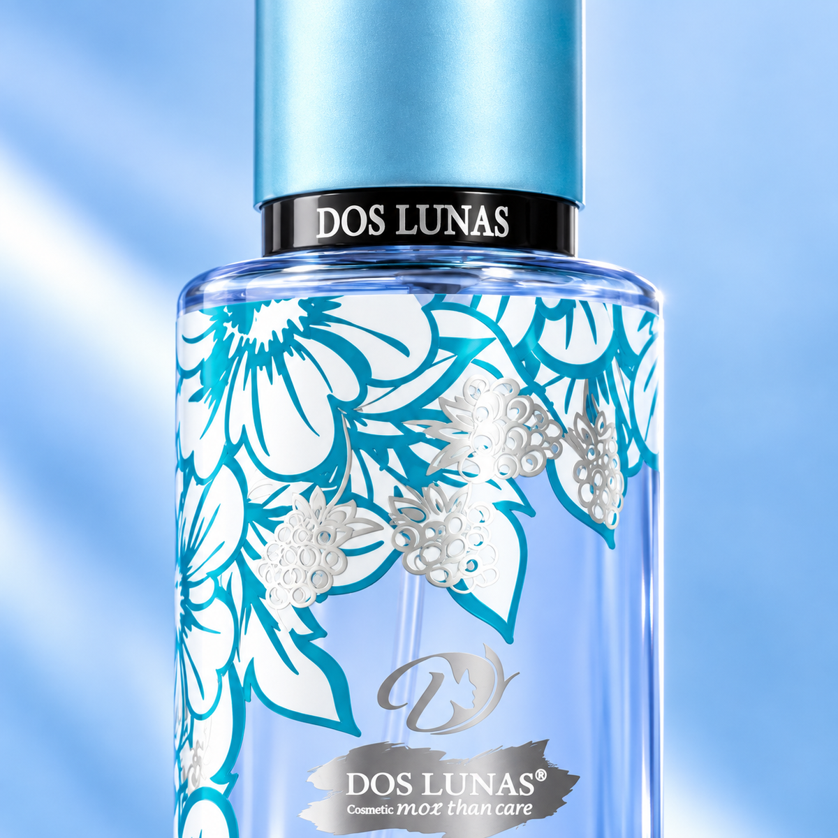 عبوة معطر Magic Shine Blue من DOS LUNAS للشعر والجسم — 250 مل