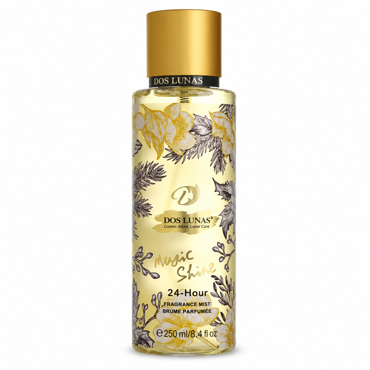 معطر الشعر والجسم Magic Shine من DOS LUNAS — 250 مل — LUN433
