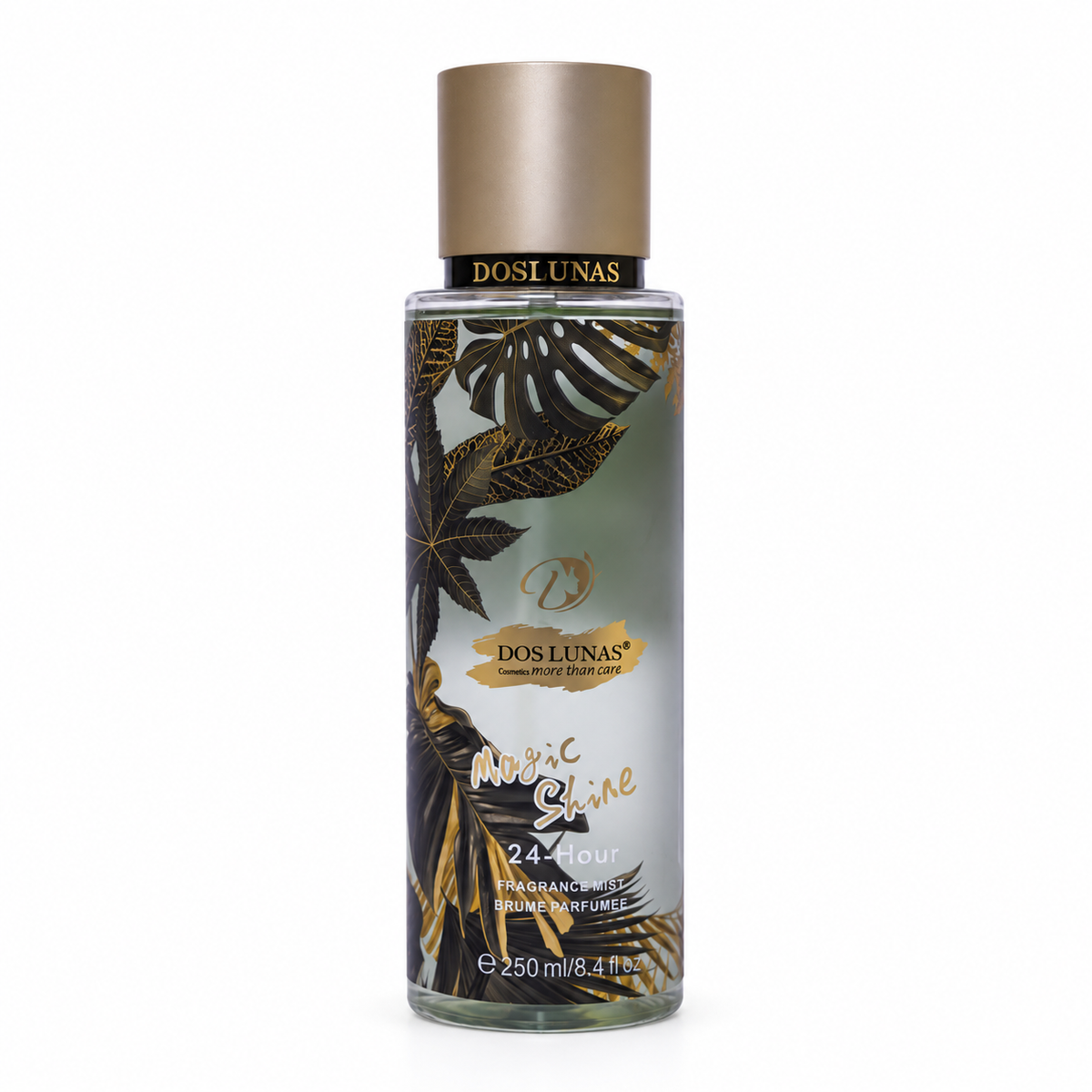 عبوة معطر الشعر Magic Shine Original من DOS LUNAS على خلفية بيضاء