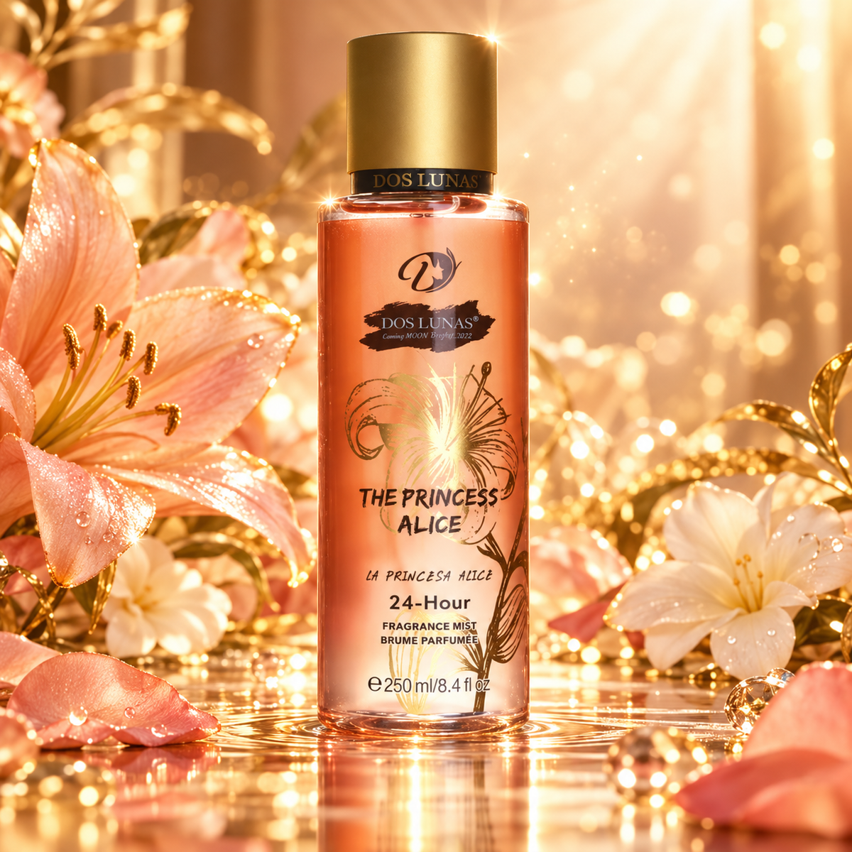 معطر Princess Alice للاستخدام على الشعر والجسم من DOS LUNAS
