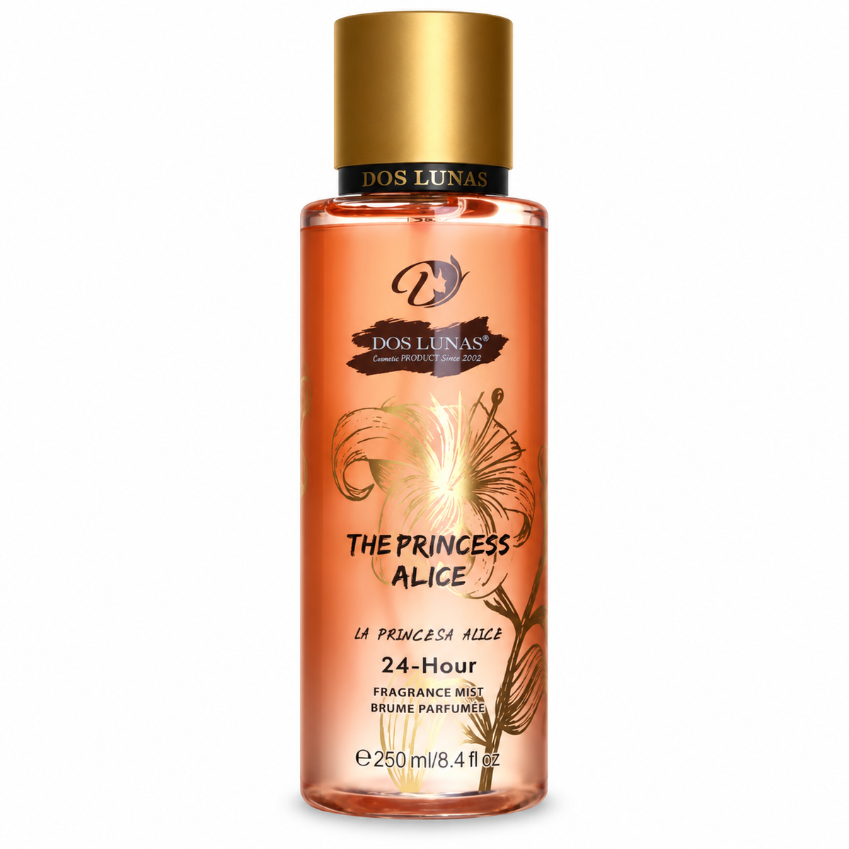 معطر الشعر والجسم Princess Alice من DOS LUNAS — 250 مل — LUN428