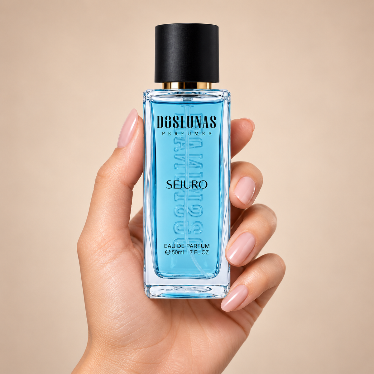 زجاجة عطر DOS LUNAS Sejuro 61 أو دو بارفان ممسوكة باليد